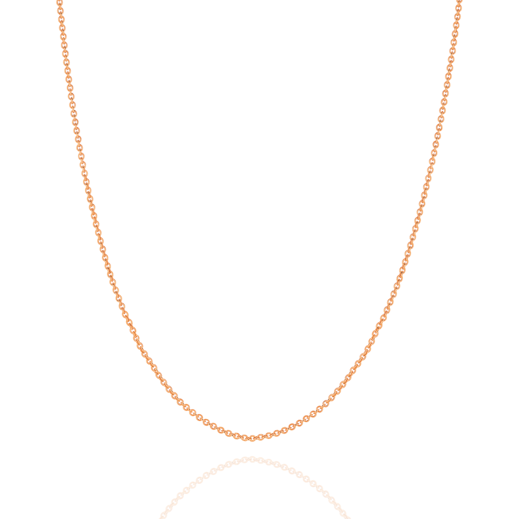 Cable Chain 0.90mm Rose Gold - CFCA00008