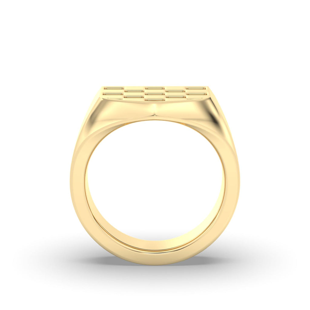 Gold GRB Signet ring image 1