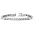 10ct Natural Diamond Tennis Bracelet - view 1