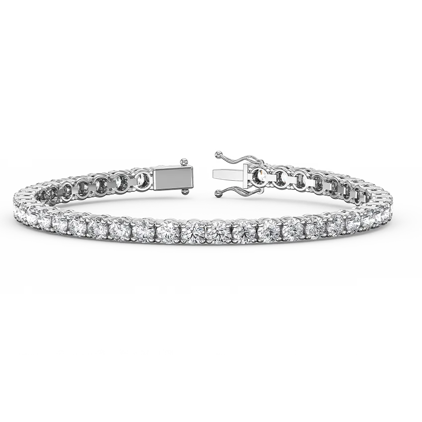 10ct Lab-Grown Diamond Tennis Bracelet - view 1