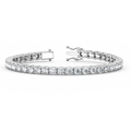 12ct Natural Diamond Tennis Bracelet - view 1