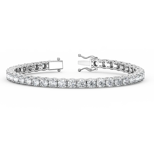 12ct Lab-Grown Diamond Tennis Bracelet - view 1