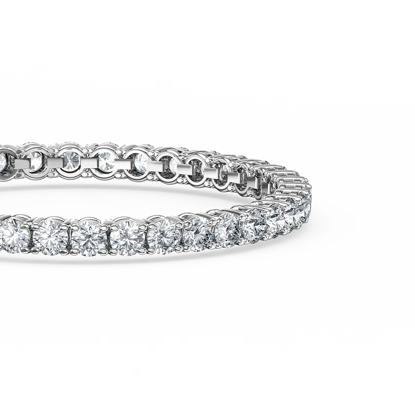 16ct Natural Diamond Tennis Bracelet - view 2