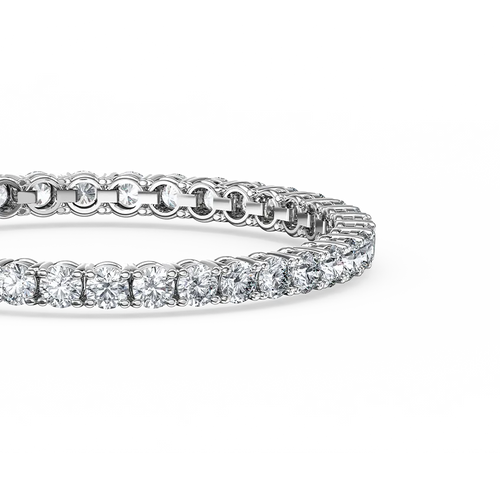 16ct Natural Diamond Tennis Bracelet - view 2