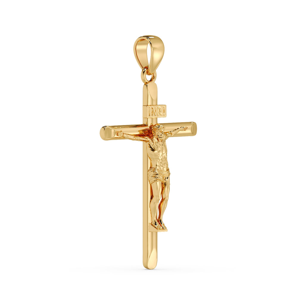 9ct Gold Crucifix image 1