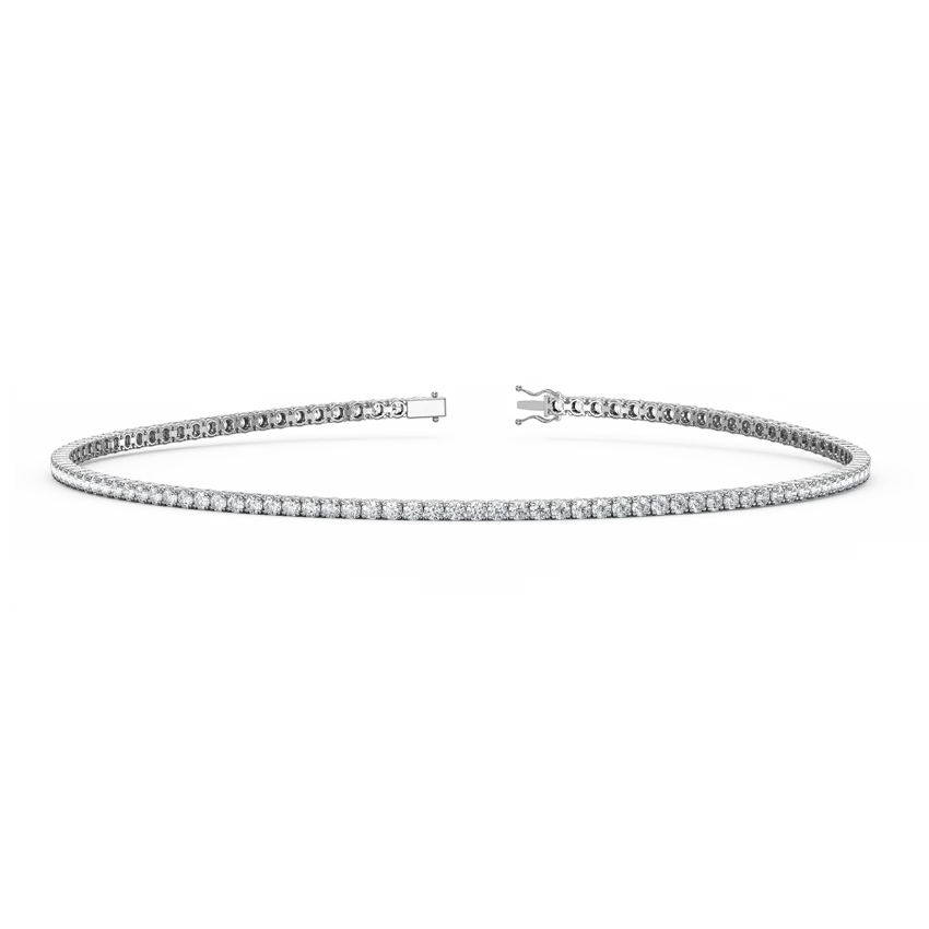 1ct Natural Diamond Tennis Bracelet - view 1