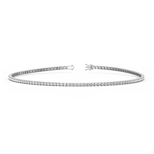 1ct Natural Diamond Tennis Bracelet - view 1