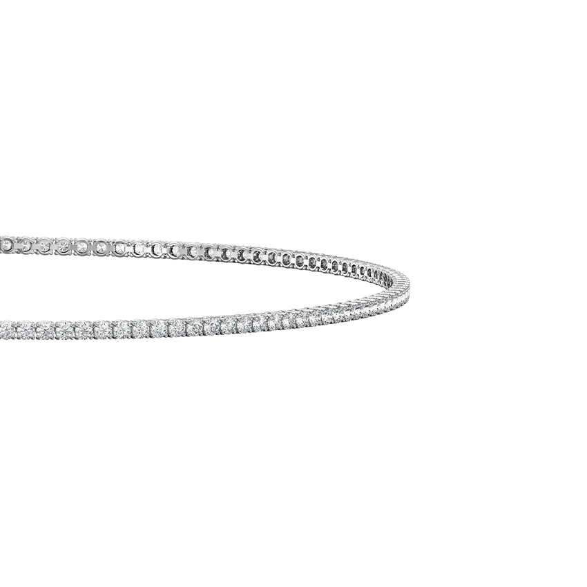 1ct Lab-Grown Diamond Tennis Bracelet - view 2
