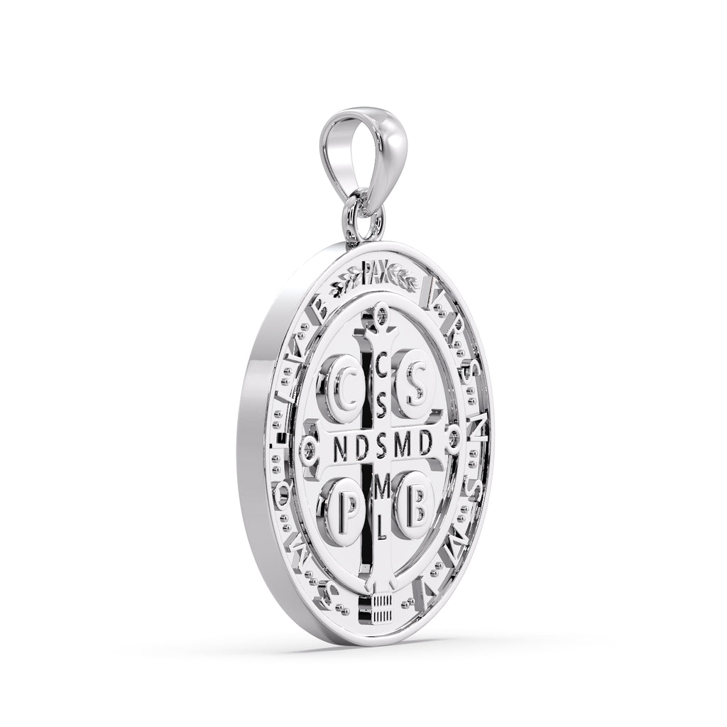 Gold St Benedict Pendant