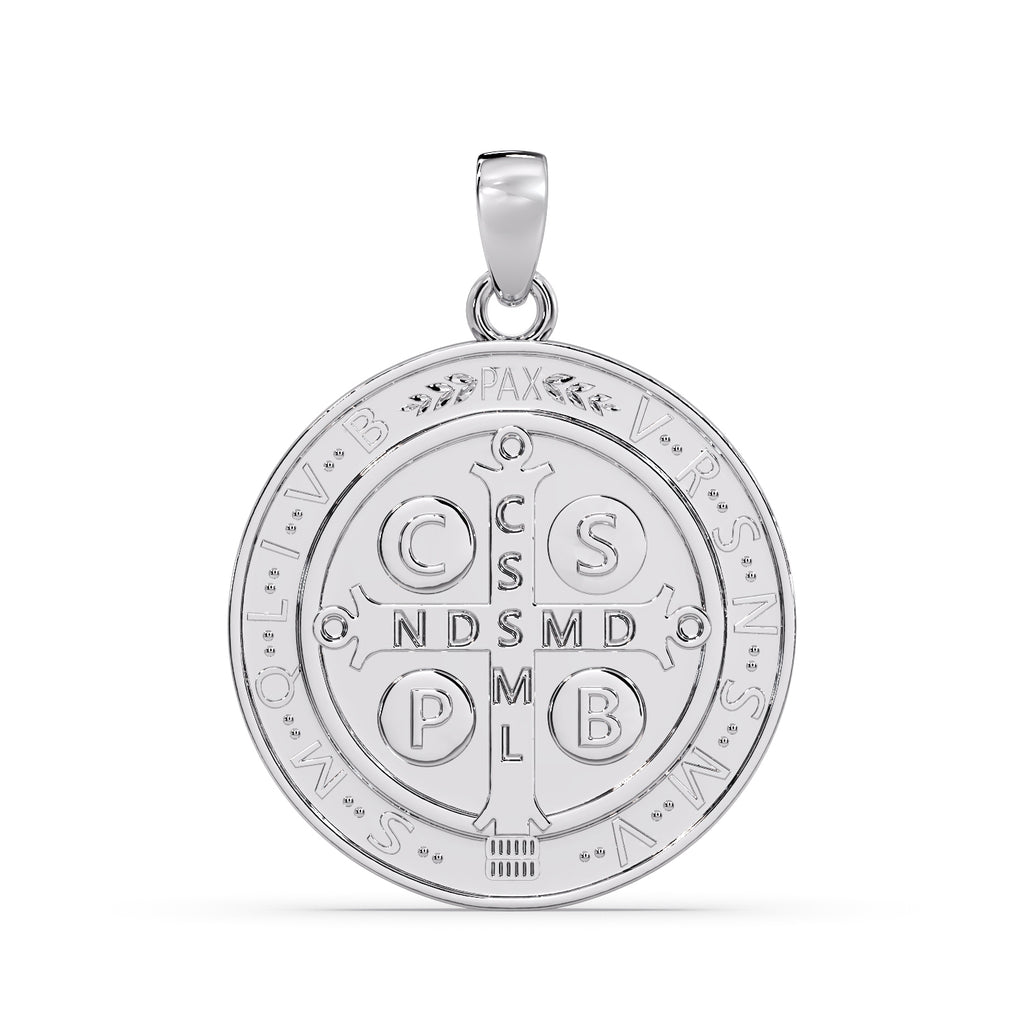 Gold St Benedict Pendant