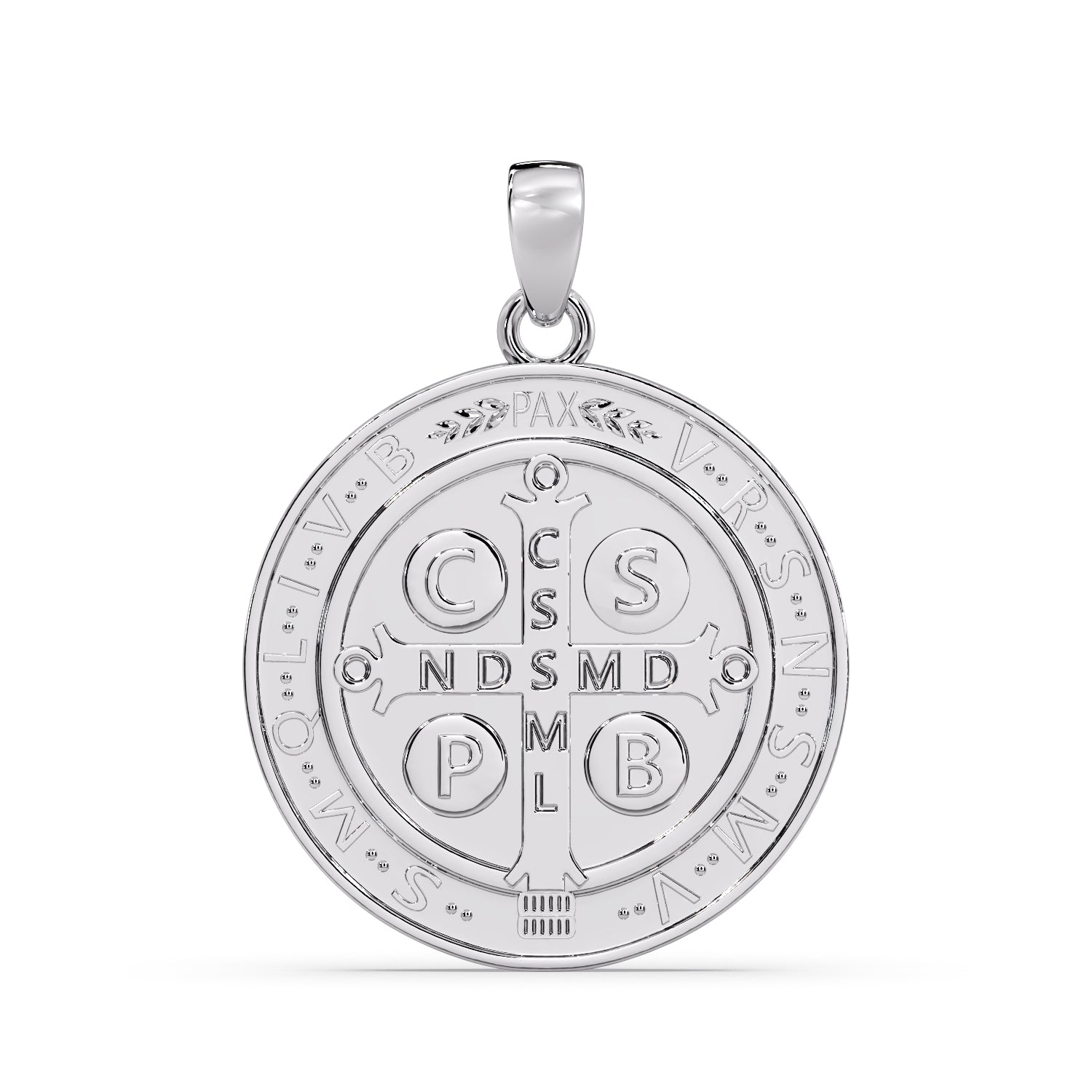 Gold St Benedict Pendant