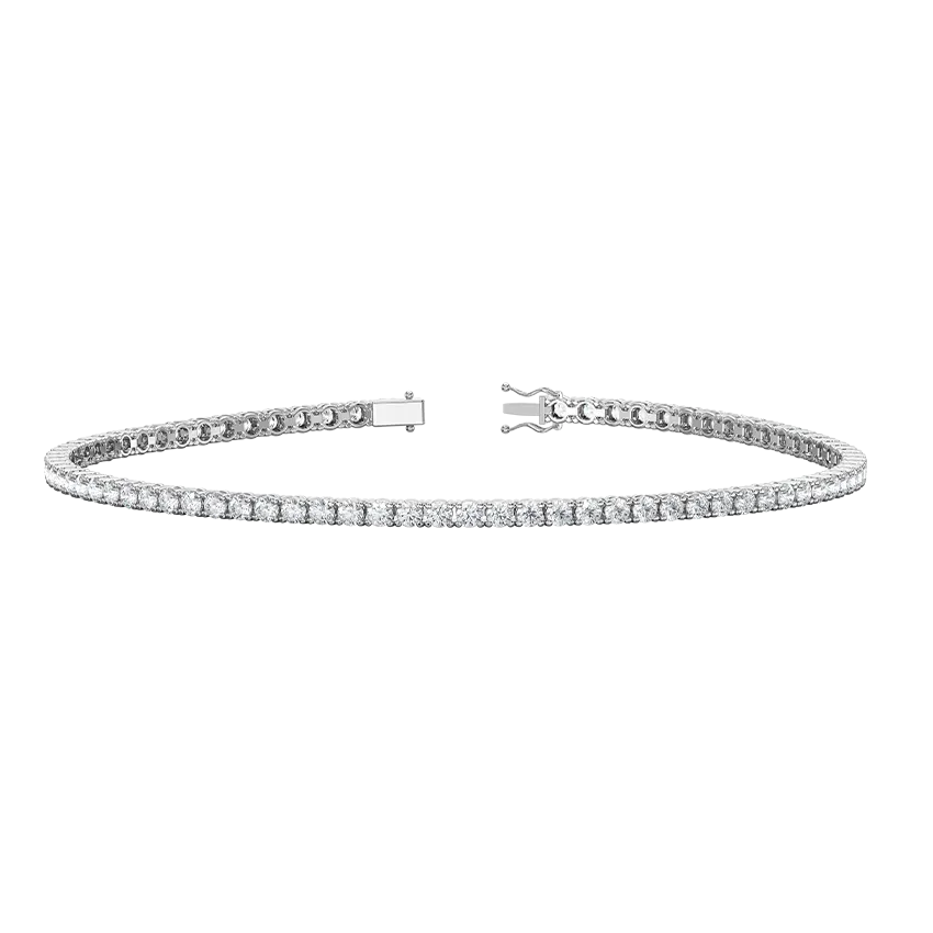 2ct Lab-Grown Diamond Tennis Bracelet - view 1