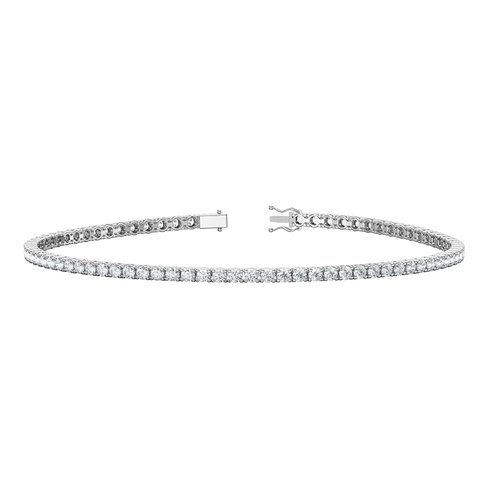 2ct Lab-Grown Diamond Tennis Bracelet - view 1