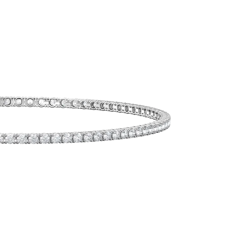 2ct Natural Diamond Tennis Bracelet - view 2