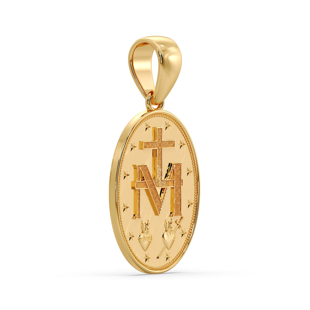 9ct Gold Miraculous Medal image 1