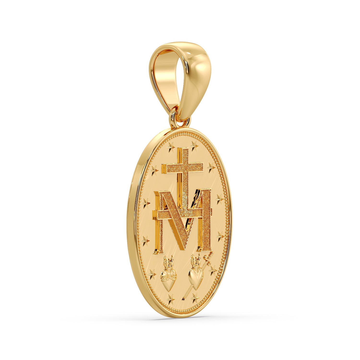9ct Gold Miraculous Medal image 1