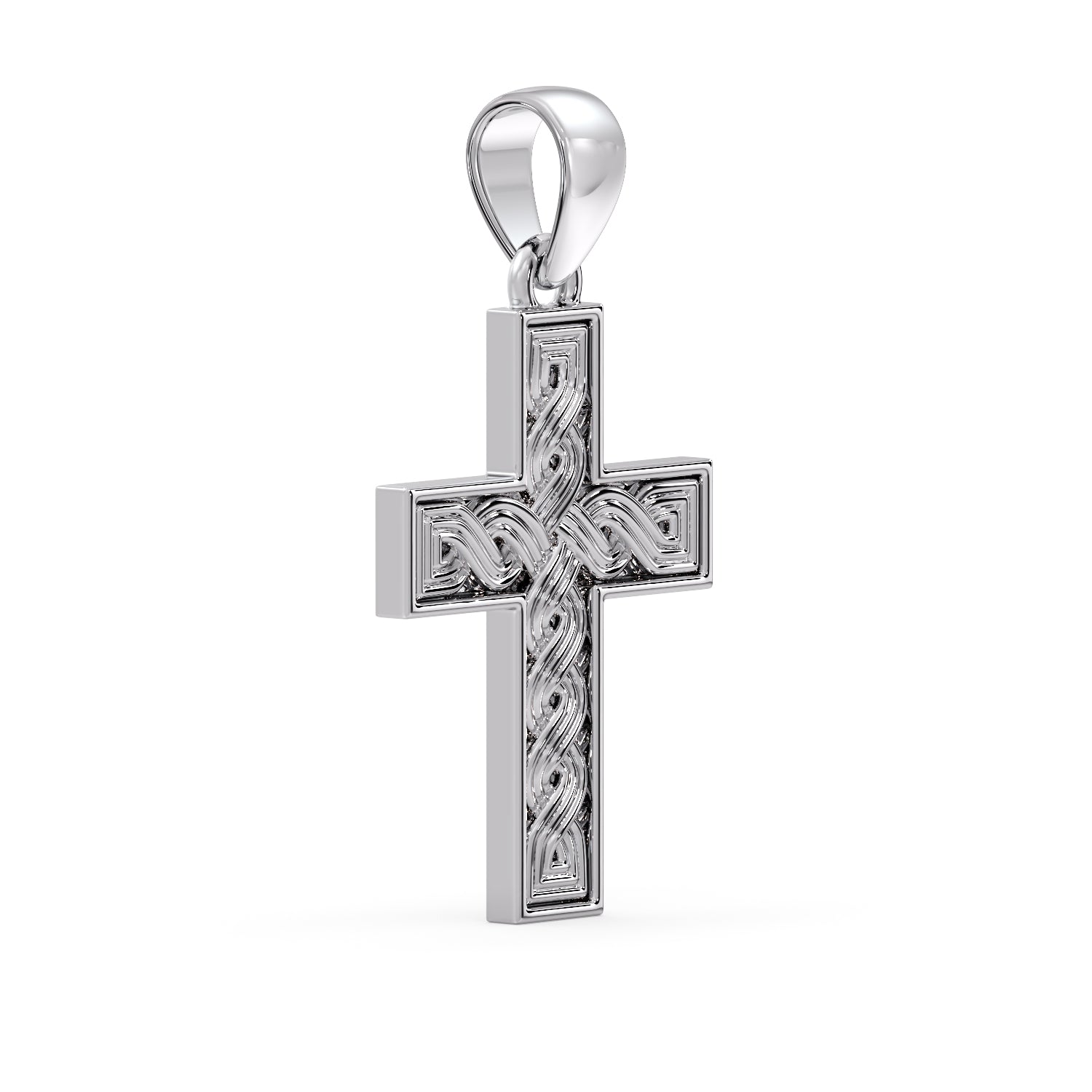 9ct Pleter Gold Cross