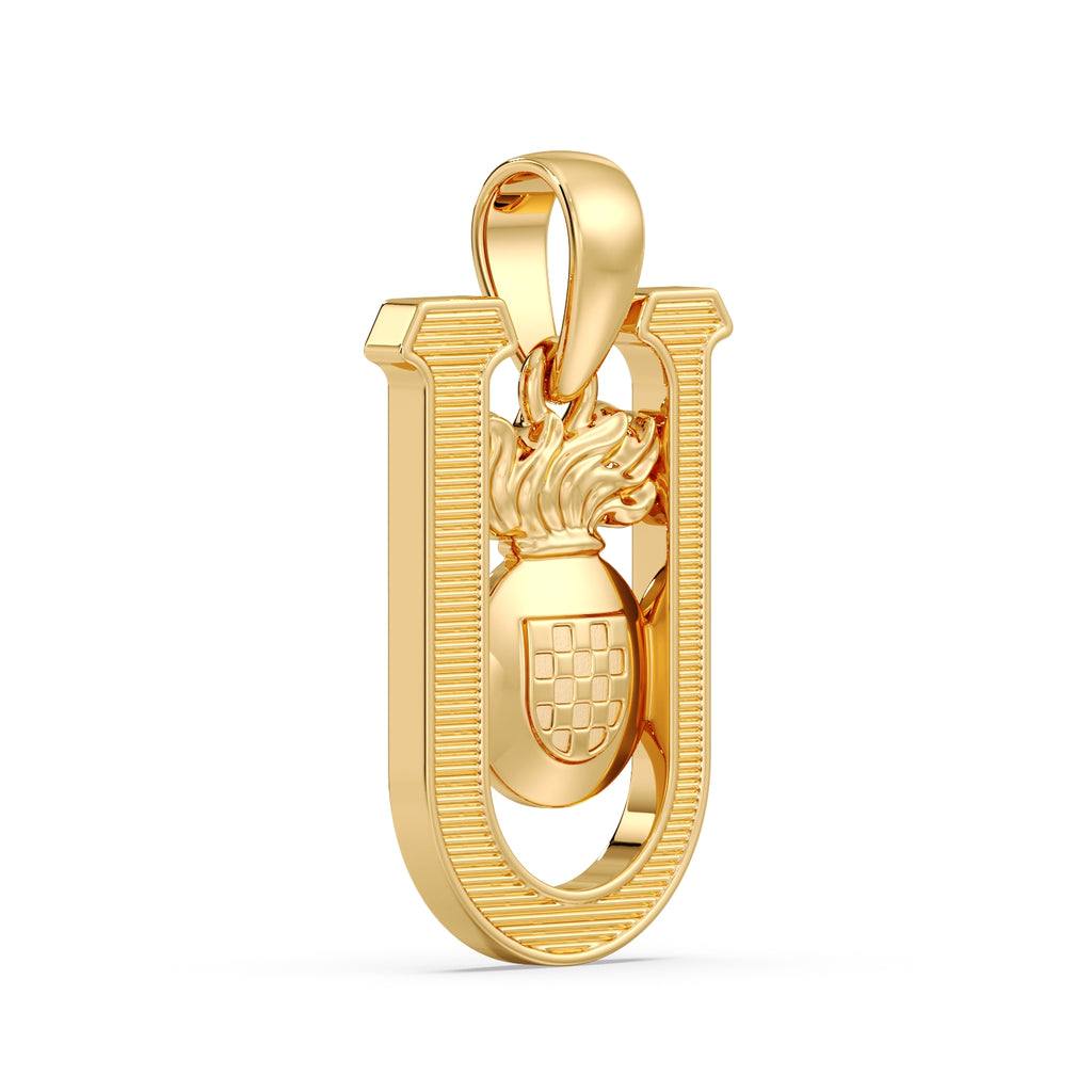 Gold Original U Pendant