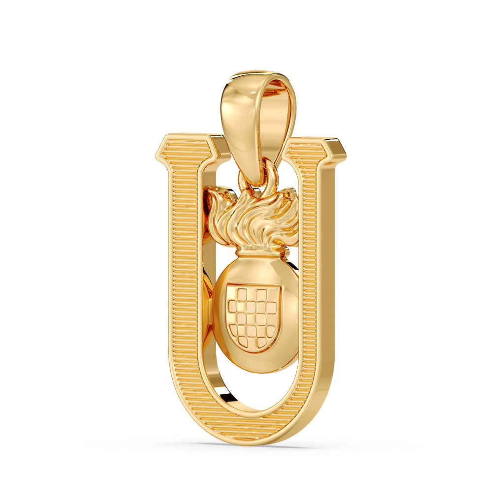 Gold Original U Pendant