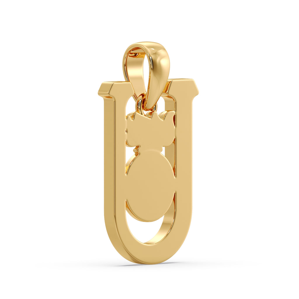 Gold Original U Pendant