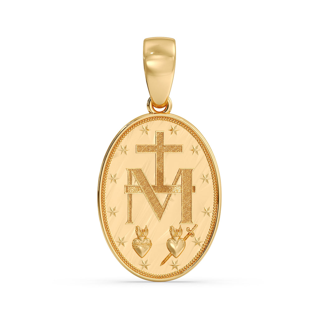 9ct Gold Miraculous Medal image 3