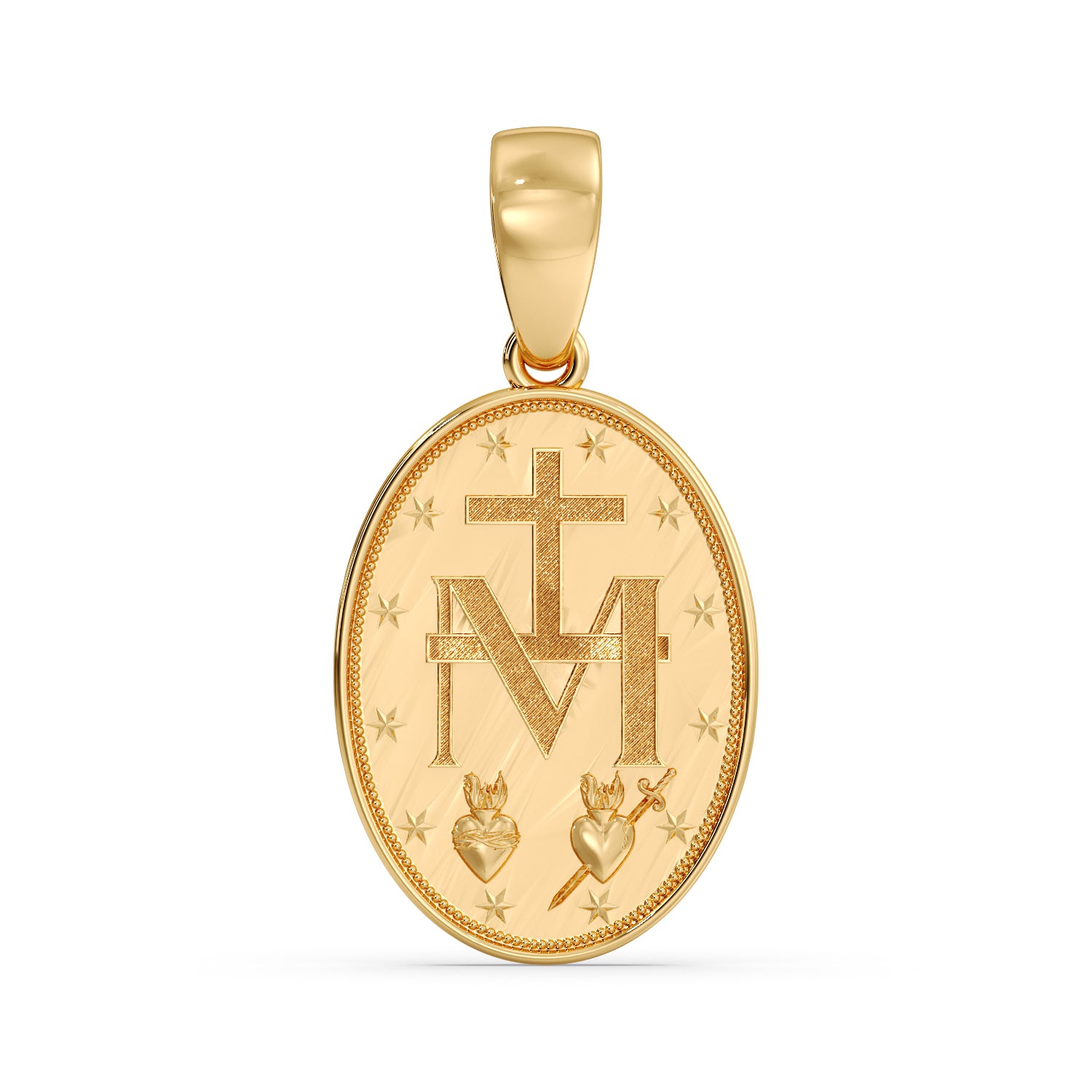 9ct Gold Miraculous Medal image 3