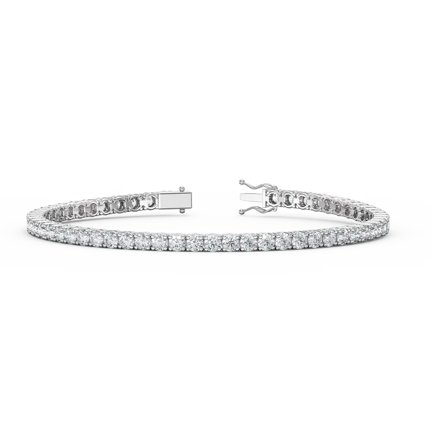 5ct Lab-Grown Diamond Tennis Bracelet - view 1