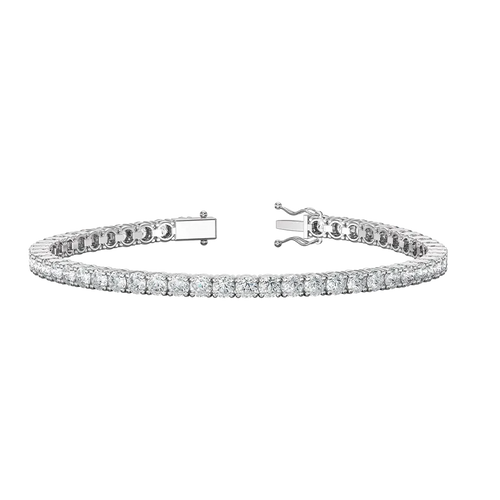 6ct Lab-Grown Diamond Tennis Bracelet - view 1