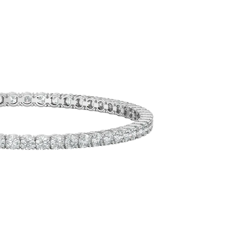 6ct Lab-Grown Diamond Tennis Bracelet - view 2
