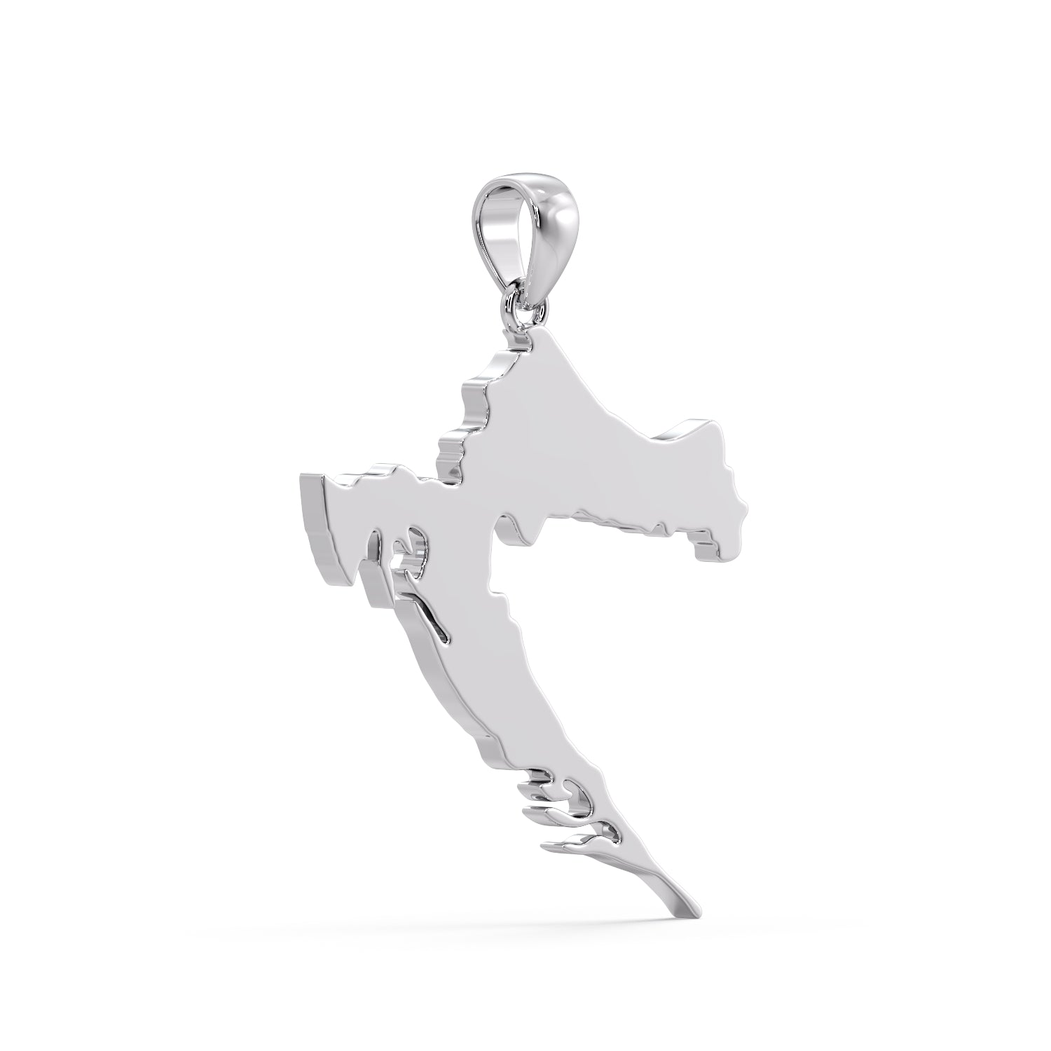 Gold Croatia Dom Pendant