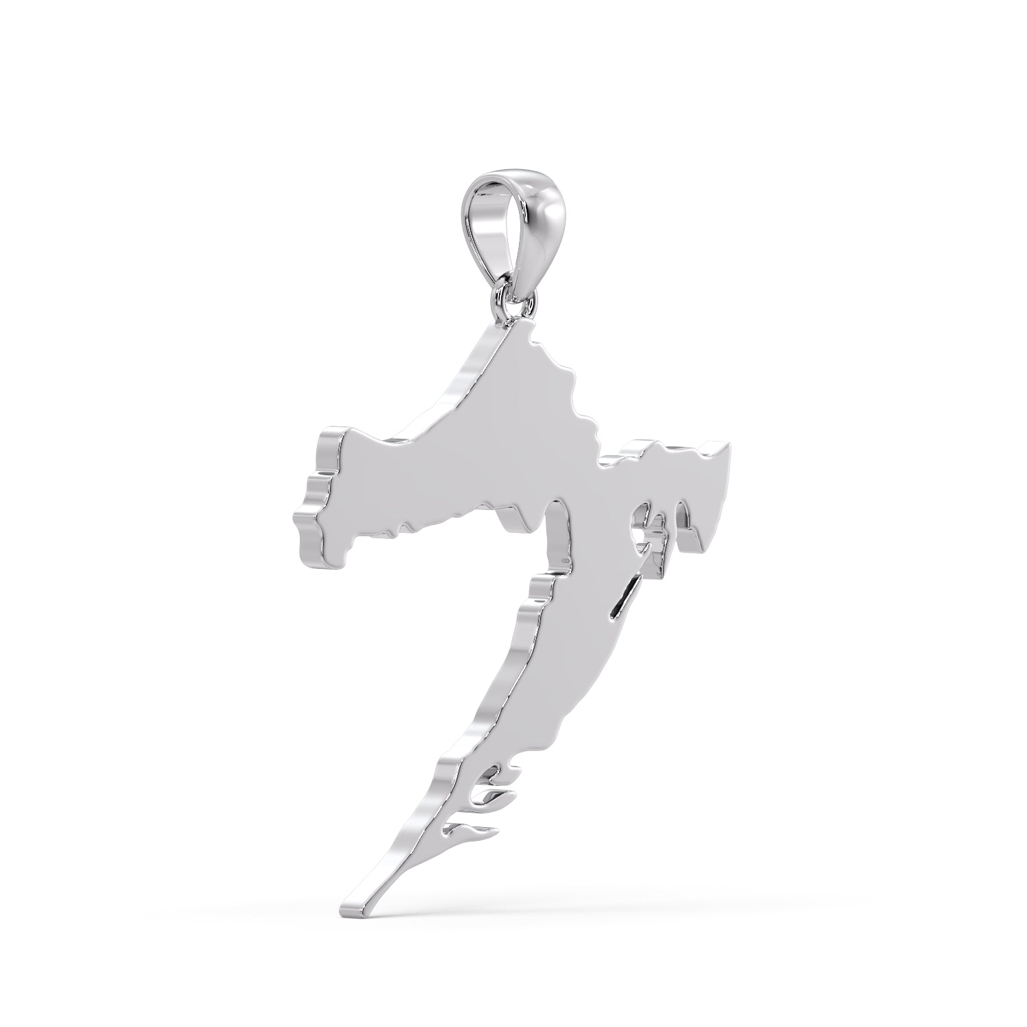 Gold Croatia Dom Pendant