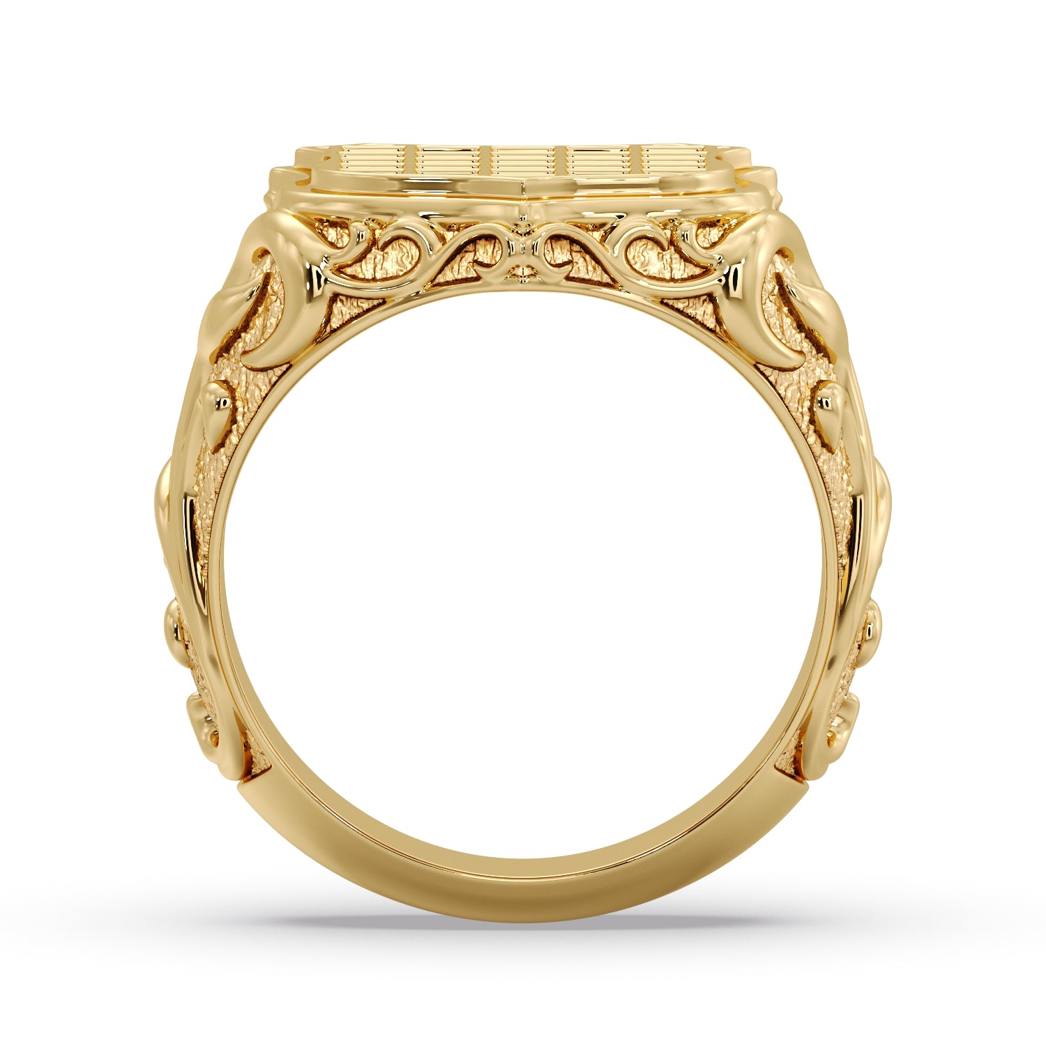 Men’s Gold Diamond & Ruby Classic GRB Ring