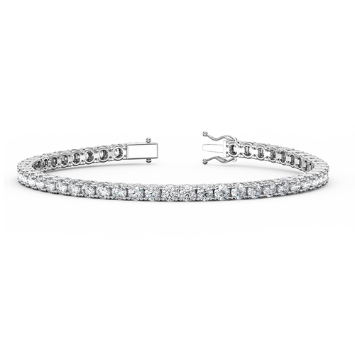 7ct Lab-Grown Diamond Tennis Bracelet - view 1