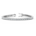 8ct Natural Diamond Tennis Bracelet - view 1