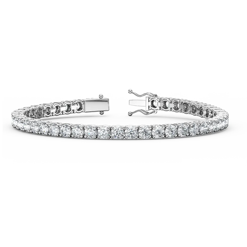 8ct Lab-Grown Diamond Tennis Bracelet - view 1