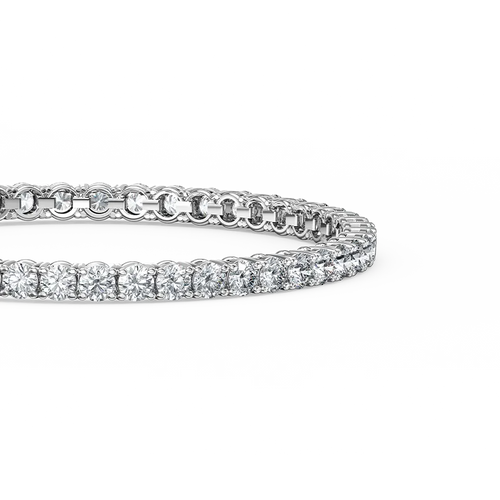 8ct Lab-Grown Diamond Tennis Bracelet - view 2