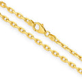 Diamond Cut Anchor Chain 3.60mm Yellow Gold - CFDA00004