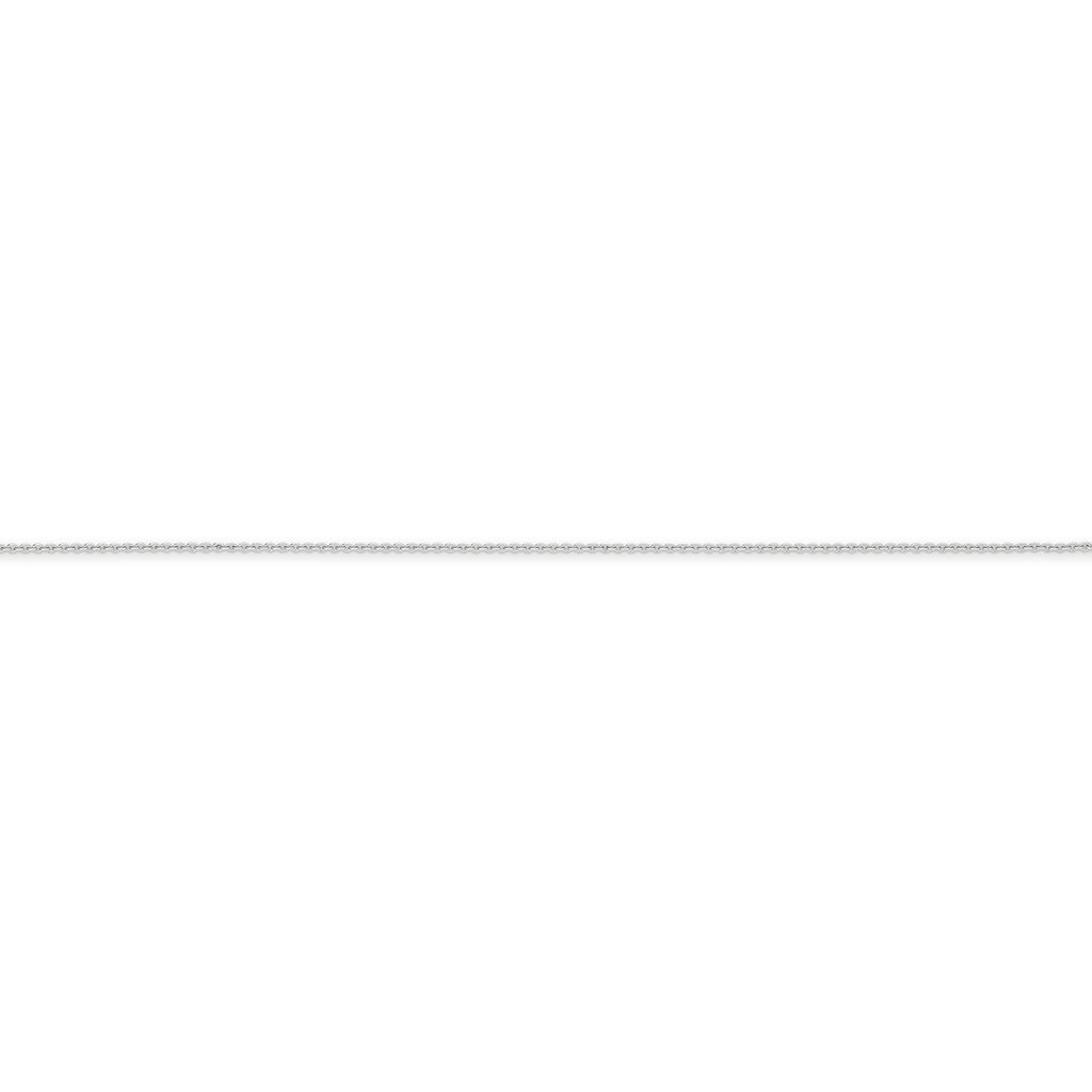 Cable Chain 0.90mm White Gold - CFCA00005