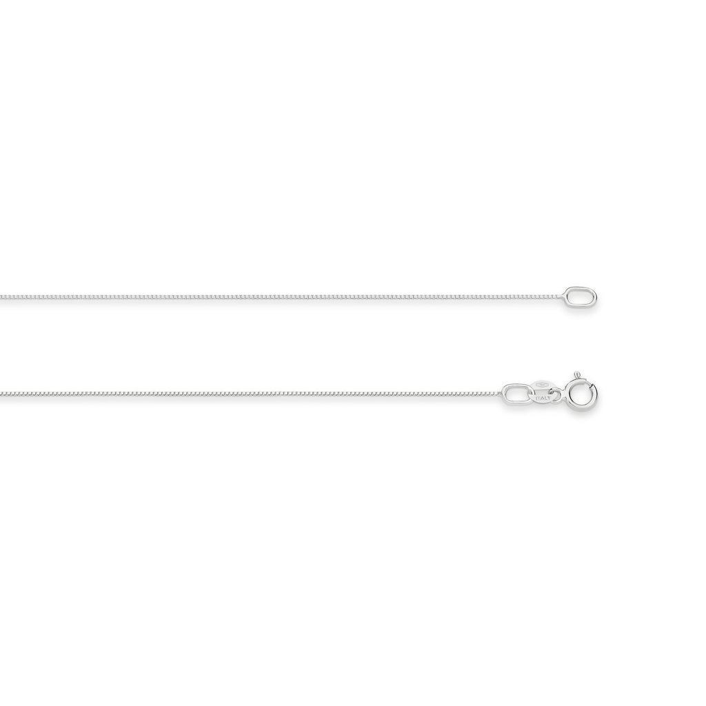 Box Chain 0.52mm White Gold - CFBC00004