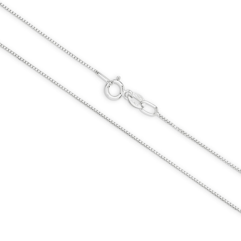 Box Chain 0.60mm White Gold - CFBC00005