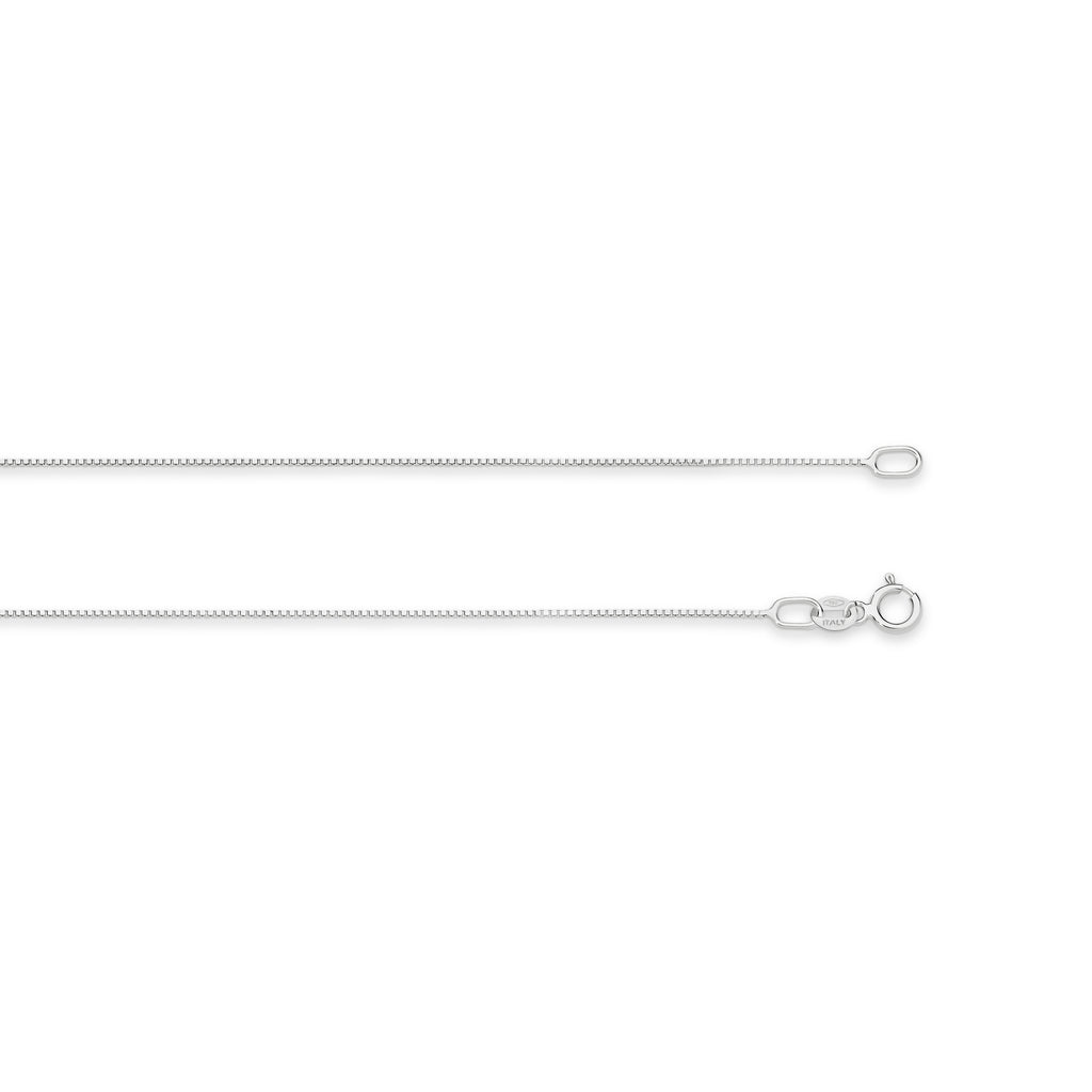 Box Chain 0.60mm White Gold - CFBC00005
