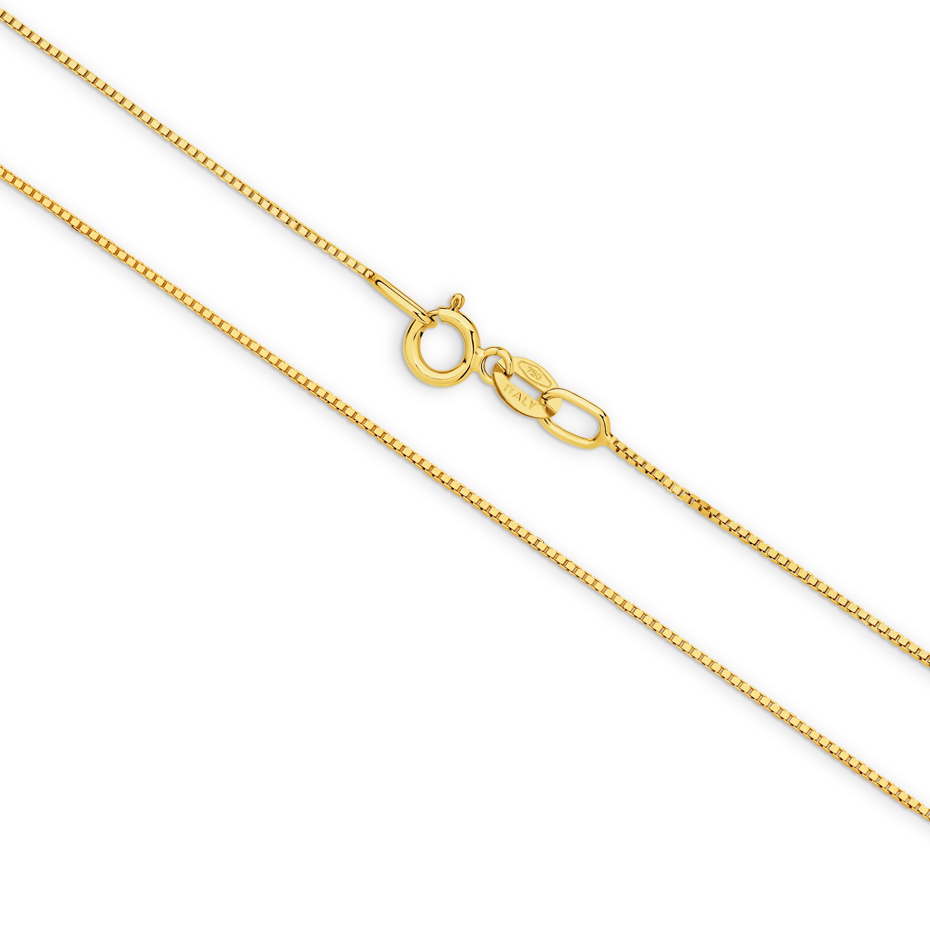 Box Chain 0.60mm Yellow Gold - CFBC00002