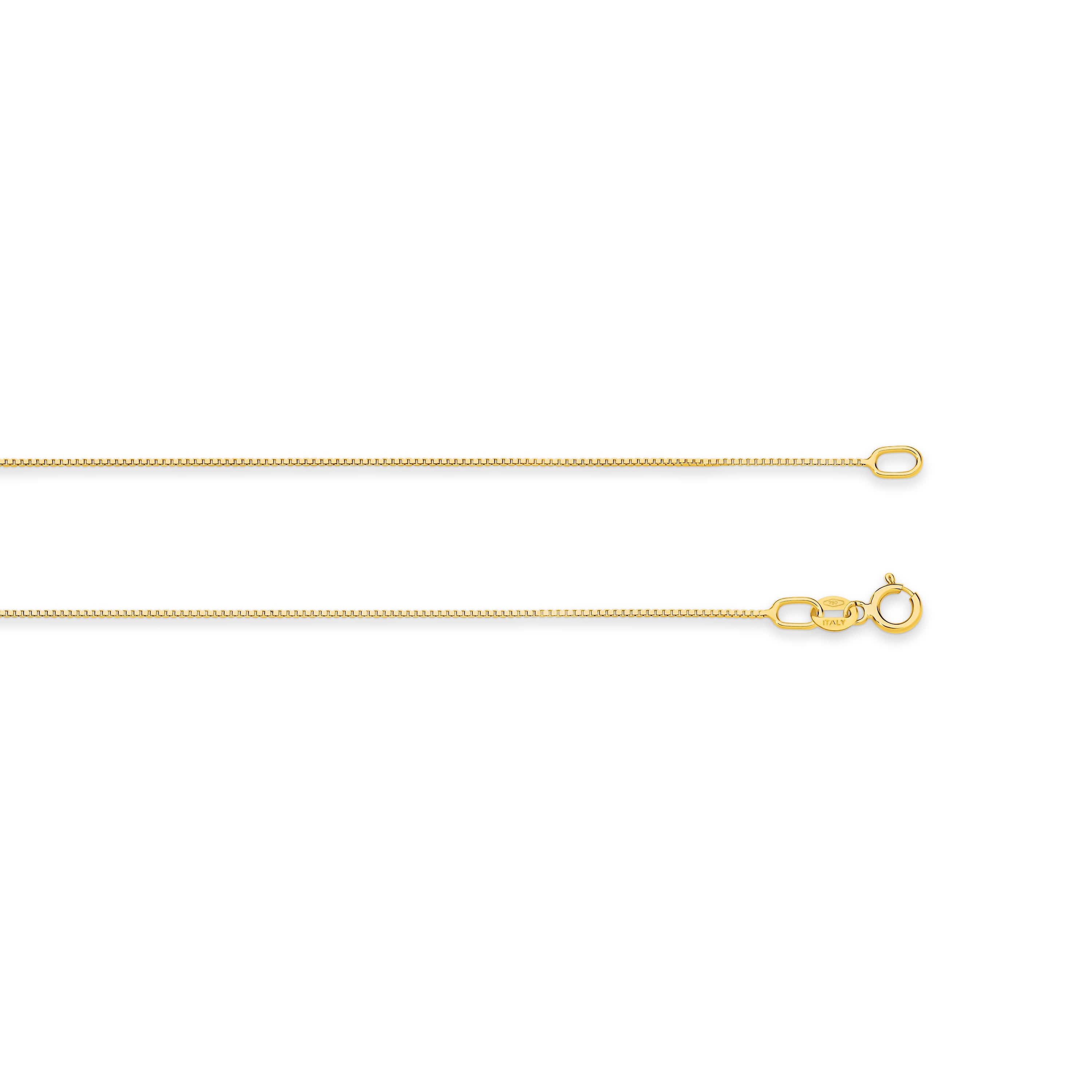 Box Chain 0.60mm Yellow Gold - CFBC00002