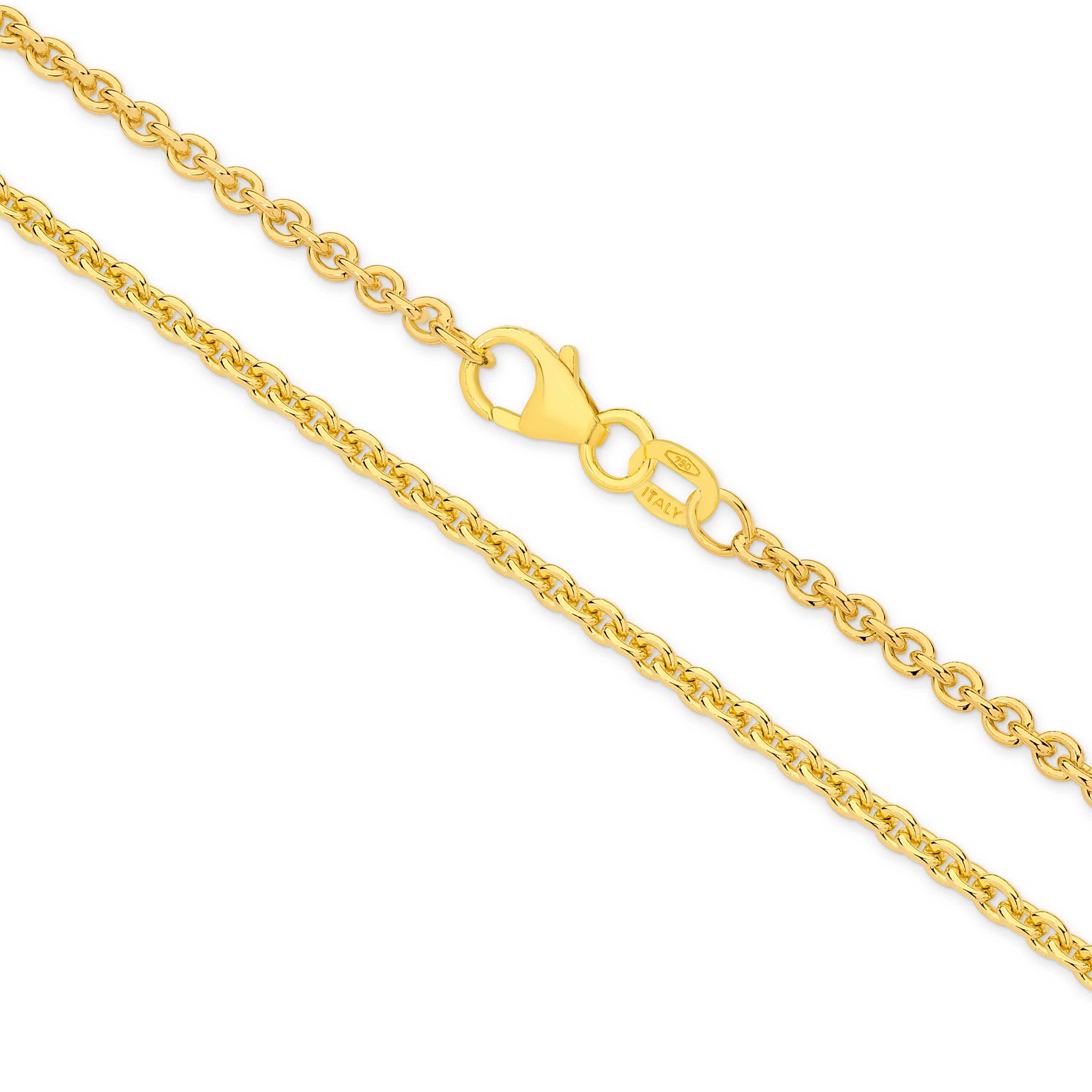 Cable Chain 2.29mm Yellow Gold - CFCA00003