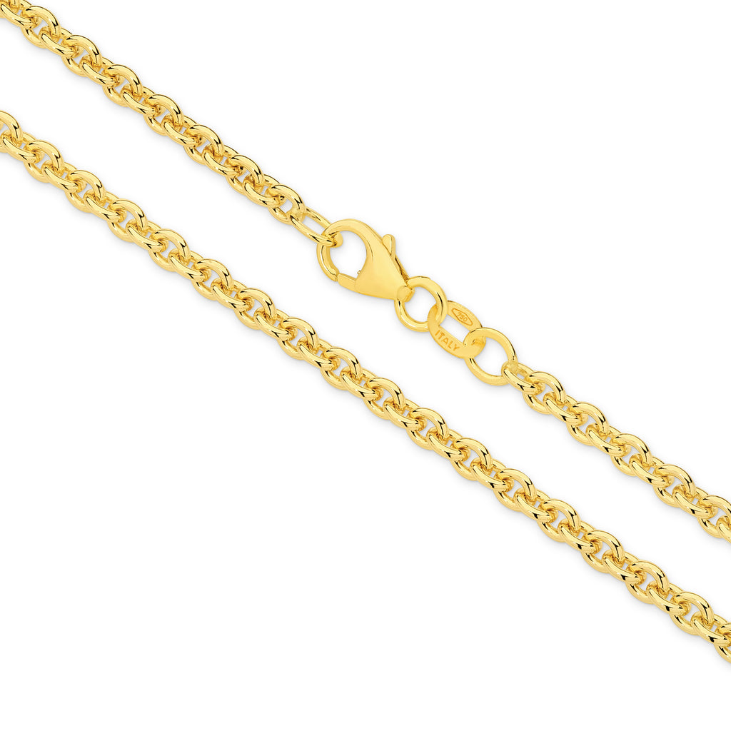 Cable Chain 3.05mm Yellow Gold - CFCA00004