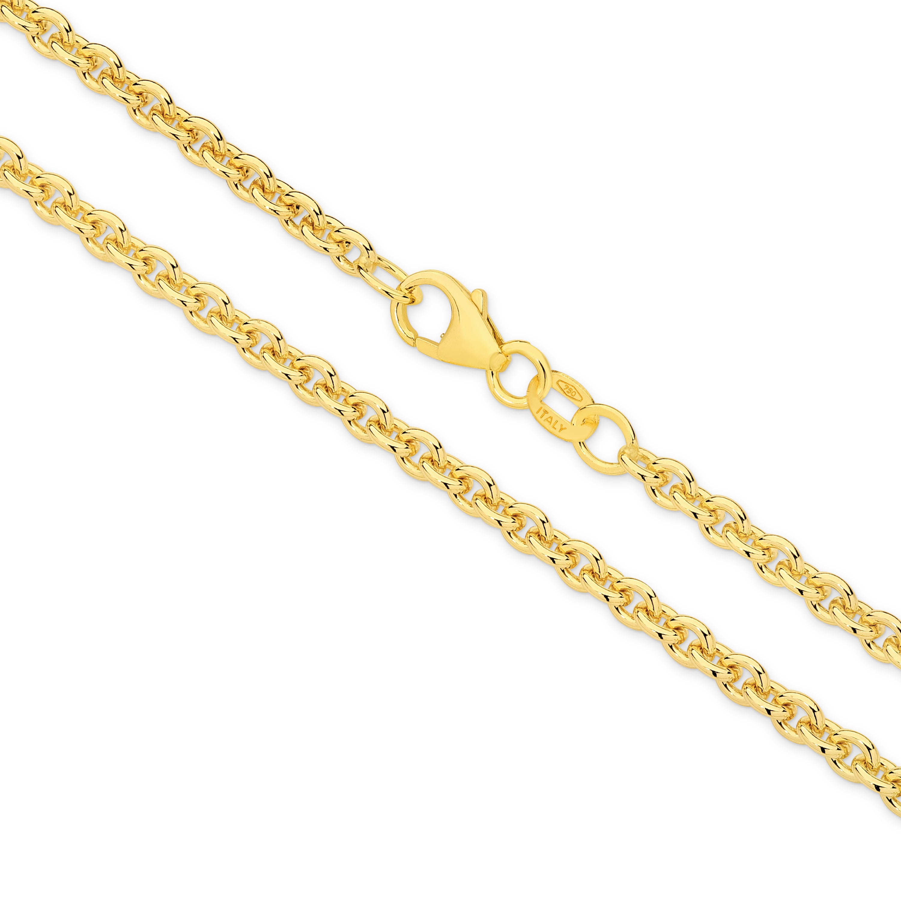 Cable Chain 3.05mm Yellow Gold - CFCA00004