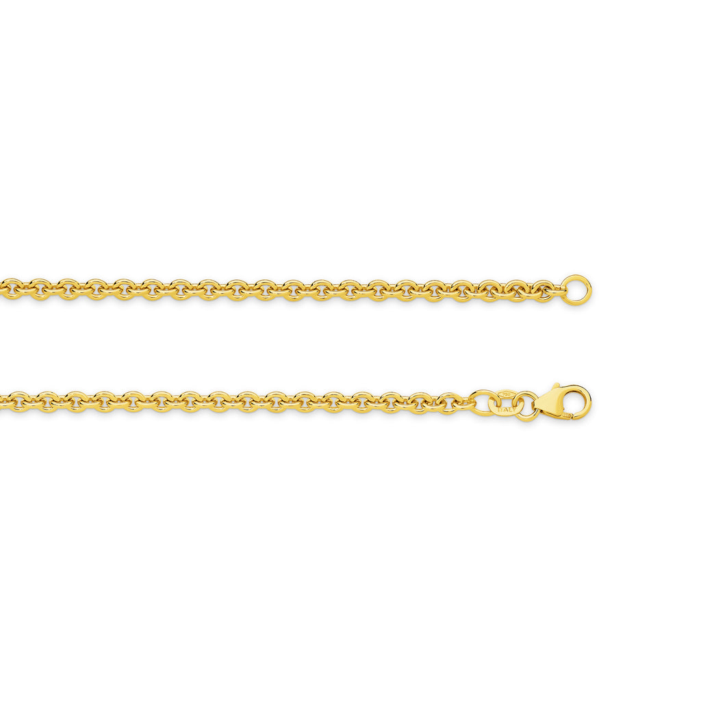 Cable Chain 3.05mm Yellow Gold - CFCA00004