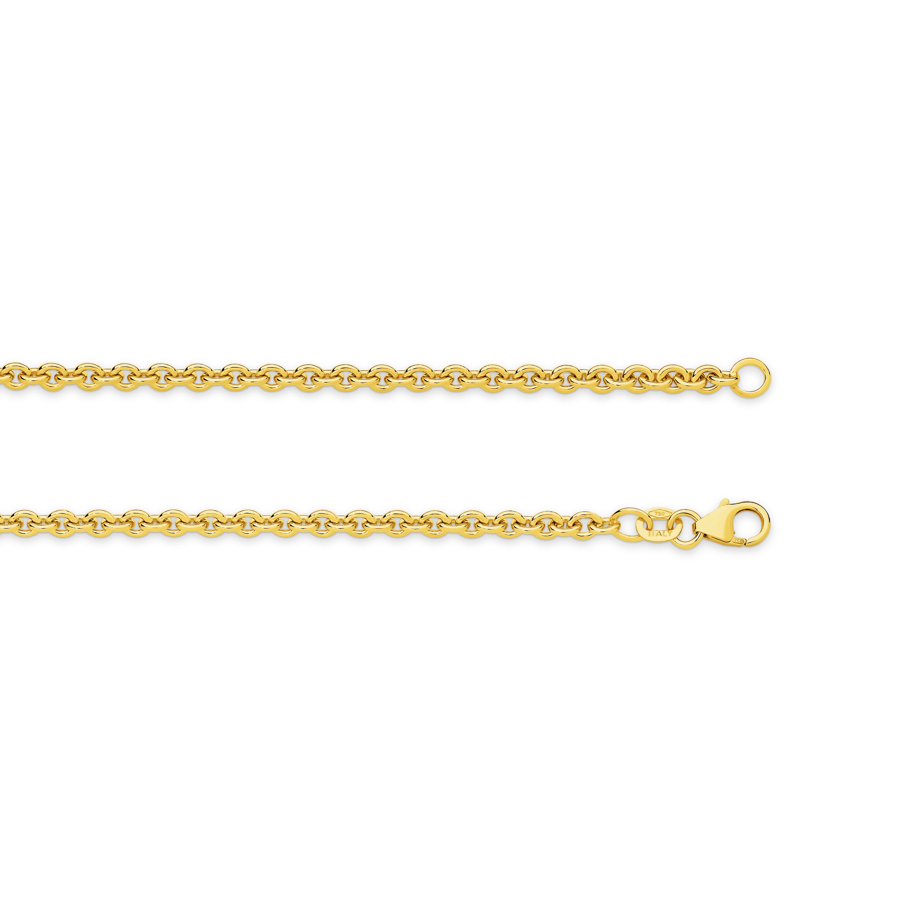 Cable Chain 3.05mm Yellow Gold - CFCA00004