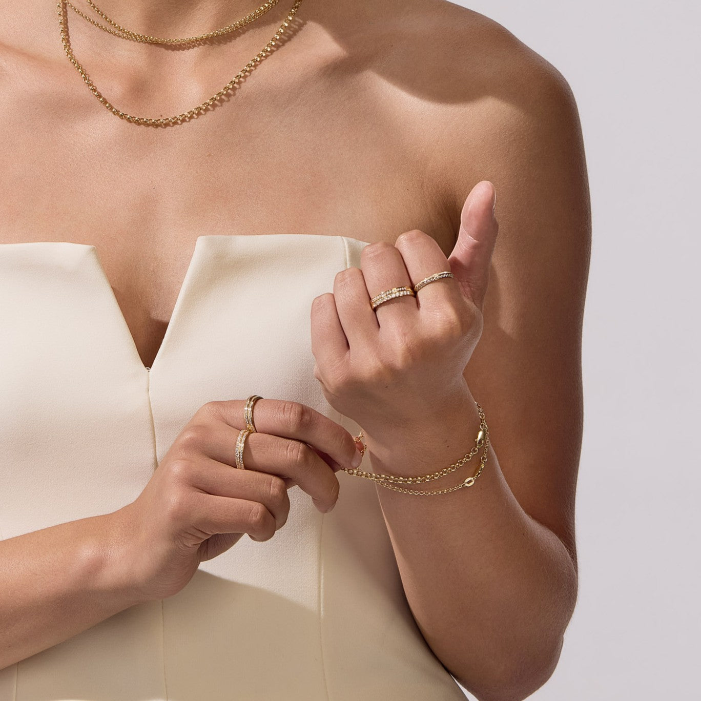 Belcher Bracelet 2.04mm - Yellow Gold - CBBH00002