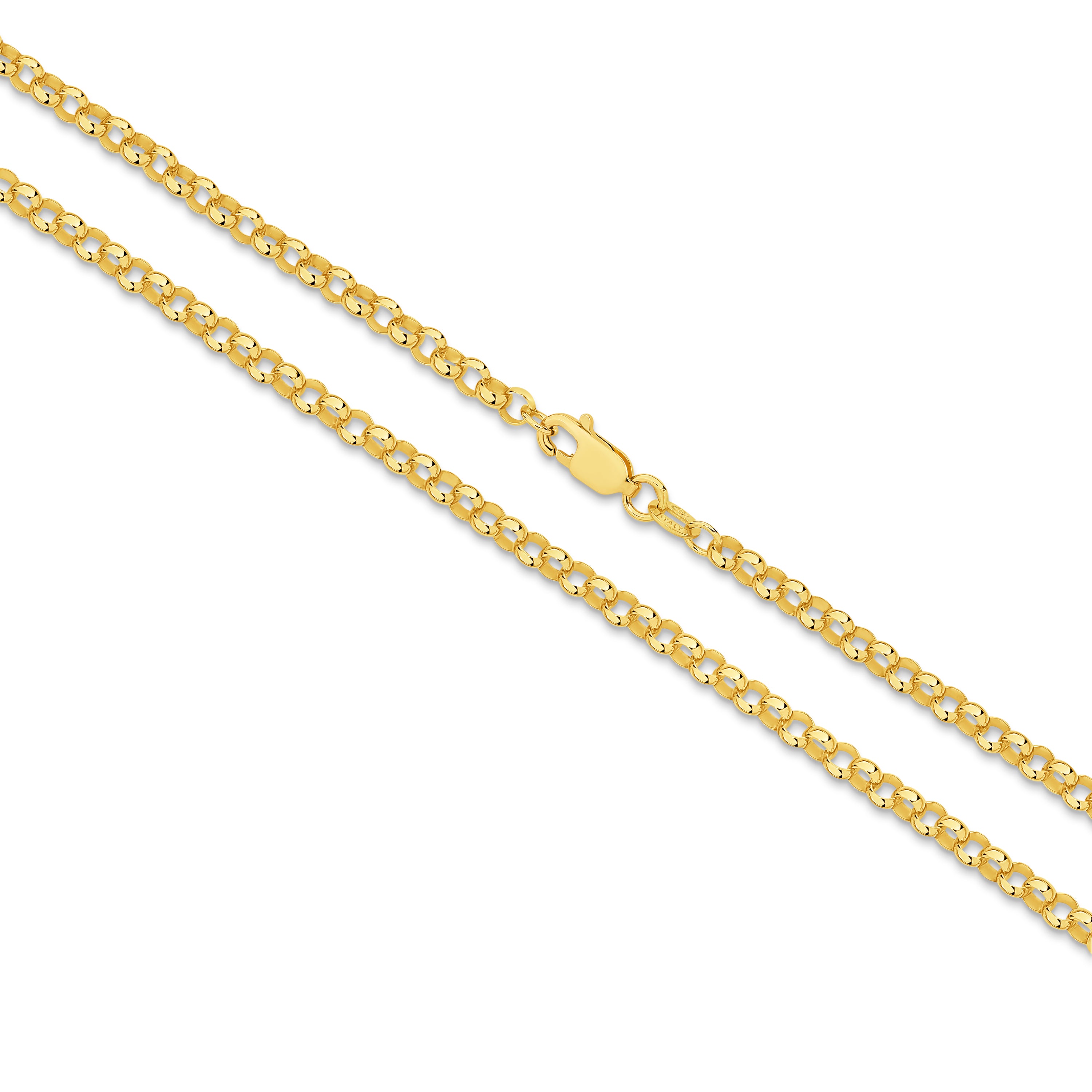 Belcher Bracelet 3.34mm Yellow Gold - CBBH00004